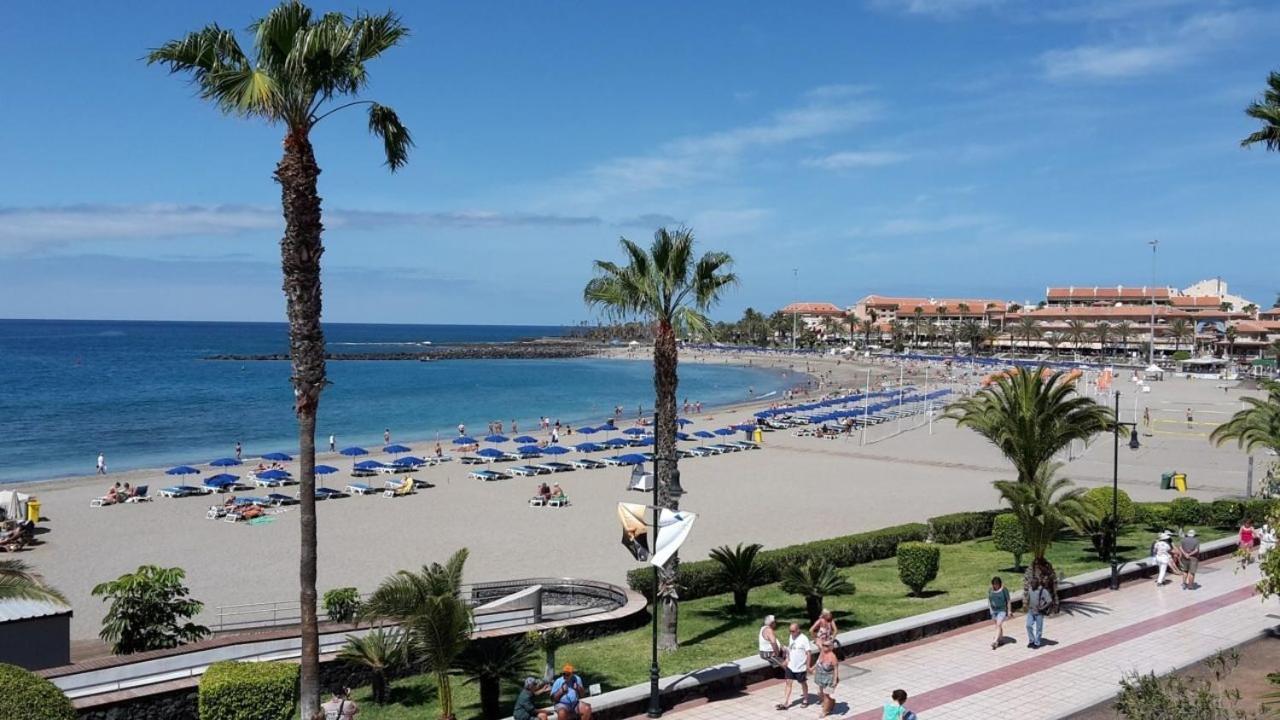 Luminoso Y Bonito Apartamento Con Piscina En Frente Del Mar Apartman Los Cristianos  Kültér fotó